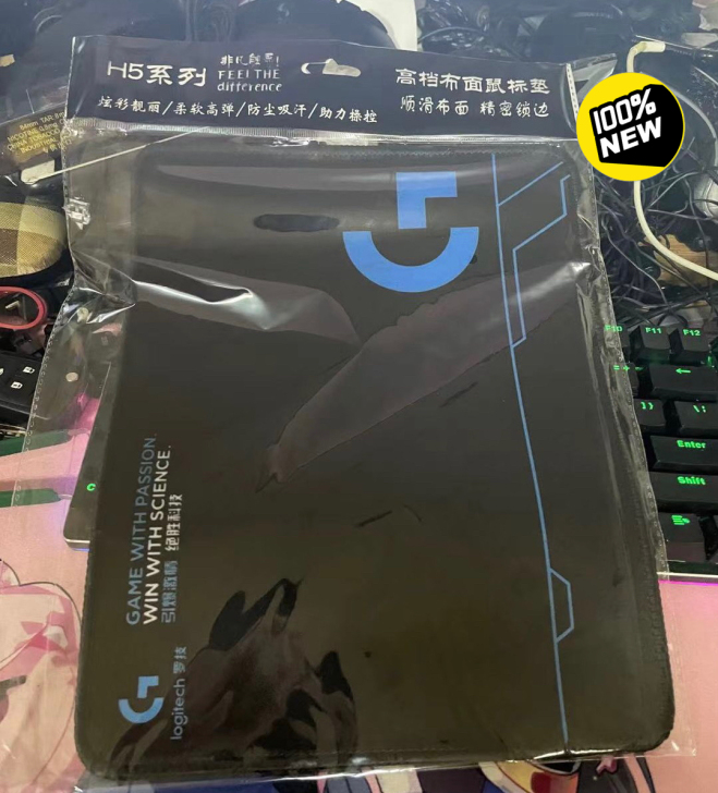 （5.8元包邮）全新罗技鼠标垫，游戏电竞办...