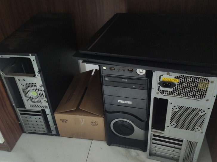 办公电脑机箱3个打包 单出一个20