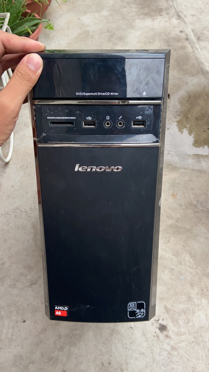 联想主机超级新,反应很快