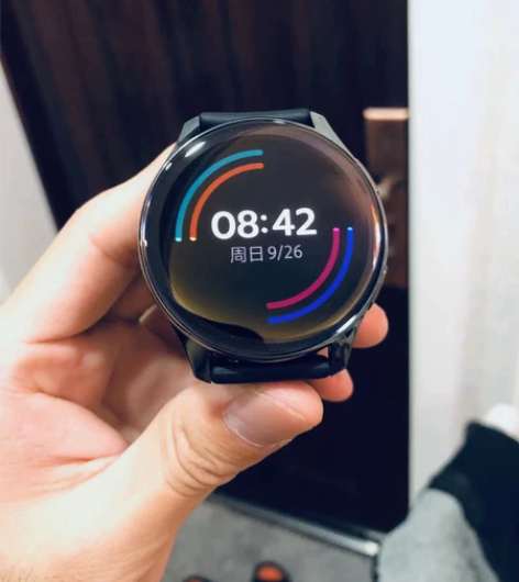 一加手表oneplus watch黑色智能...