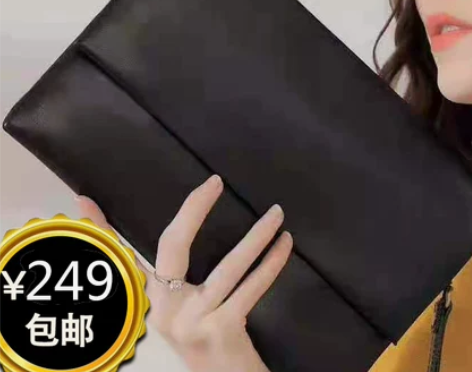 手拿包 手拿包小包包手机包纯牛皮女2021...