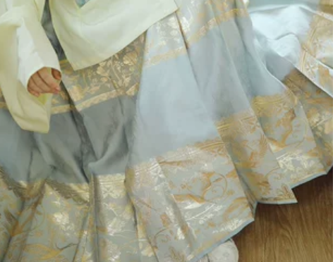 兰若庭 望水云鹤 织金纱 明制 汉服 马面...