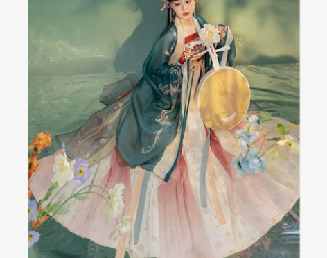 恋霜凤钗令汉服女正品原创中国风古装唐制齐胸...