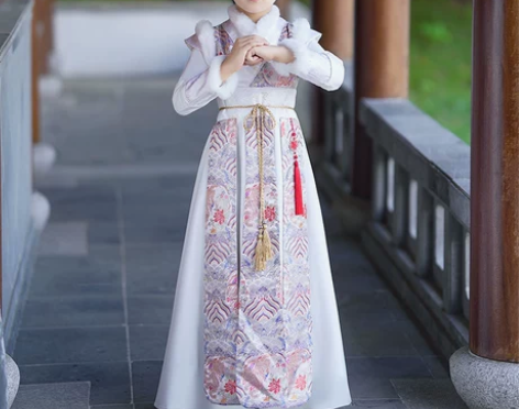 男童汉服加绒加厚过年冬款儿童中国风国学服小...