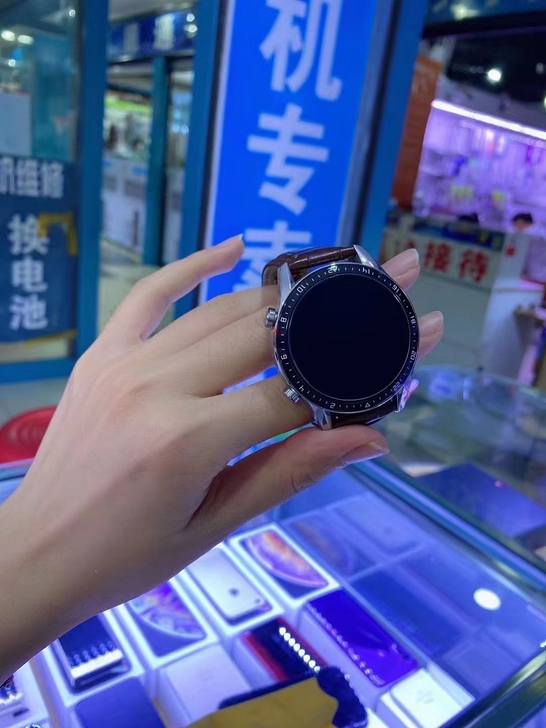 华为GT2智能手表 46mm表盘 棕色