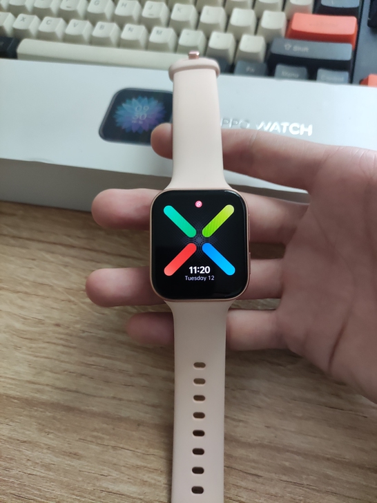 oppo watch1 41mm 粉金色 ...