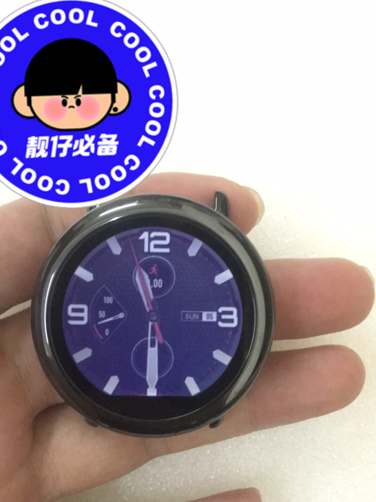 华米运动手表 屏幕表面无划痕 成色如图,需...