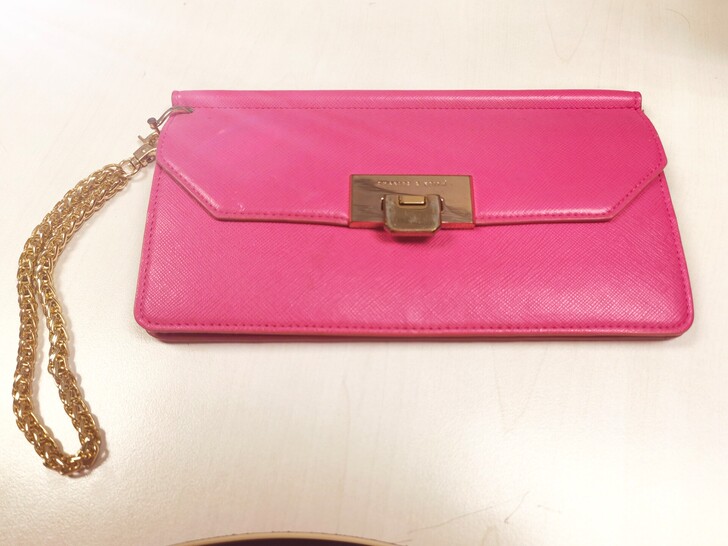 Charles Keith 玫红色长款女士...