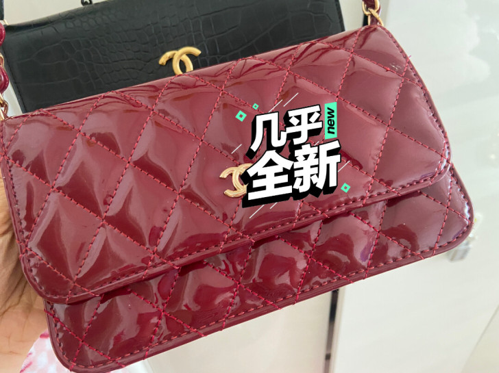 香奶 奶 大王水钻 小ck 港风复古真皮包...