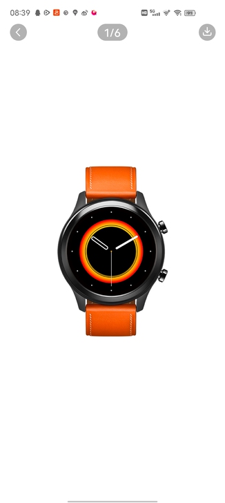 vivo WATCH 42mm 秘夏橙 智...