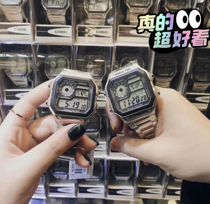 卡西欧手表，