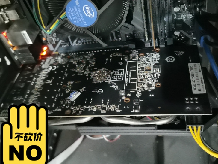 自用AMD蓝宝石显卡，RX580  8G ...