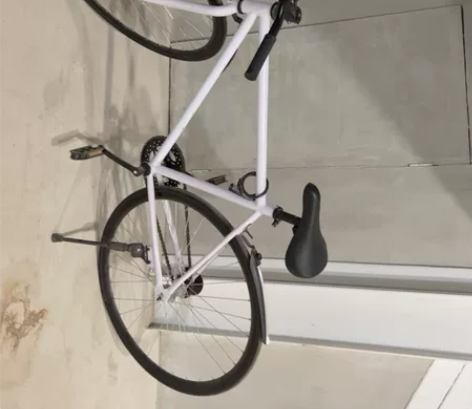 死飞，倒刹车，日晒雨淋的，链条生锈了，可以...