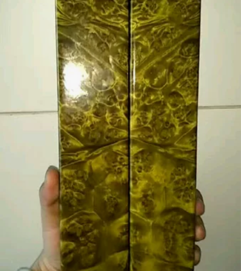 黄金樟樱木满瘤疤精品镇尺/镇纸一对儿，尺寸...