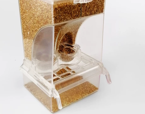 孙作峰防撒防溅食盒虎皮牡丹小鹦鹉玉文鸟自动...