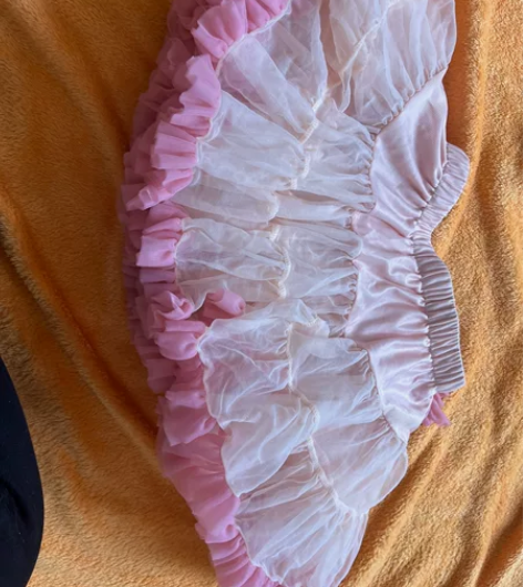 蓬蓬裙尺码100码。90～120都能穿裙子...
