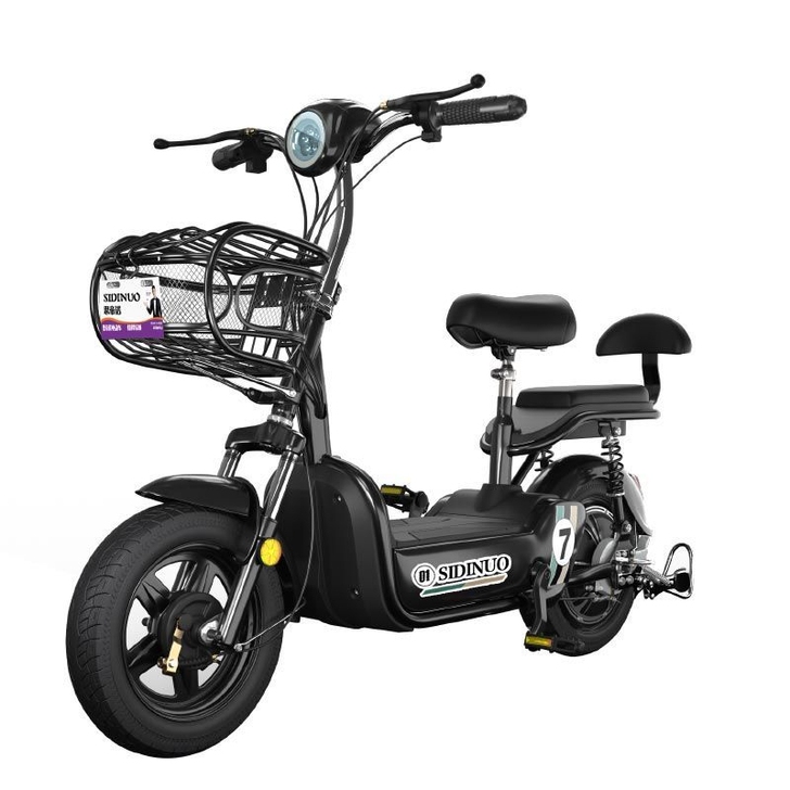 新国标电动车成人电单车电自行车48V小型电...