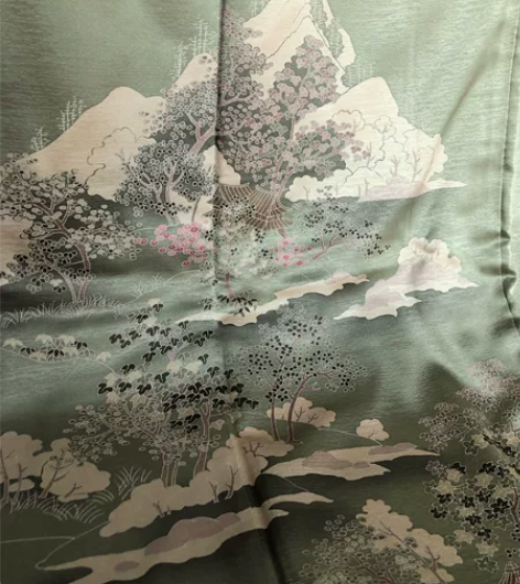 kiya喜屋御所解风景访问 材质：正绢缎面...