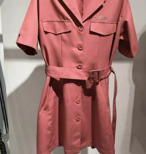 太平鸟家女装2022春季新款工装风高腰收腰...