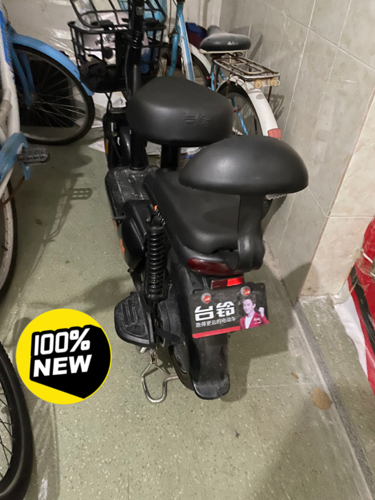 台铃电动车 国标款 满电骑行60公里 去年...
