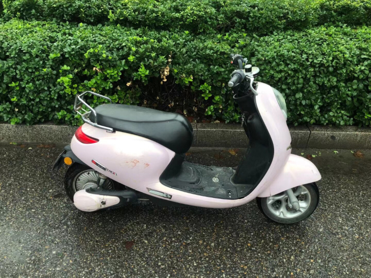 处理台铃踏板电动车一辆