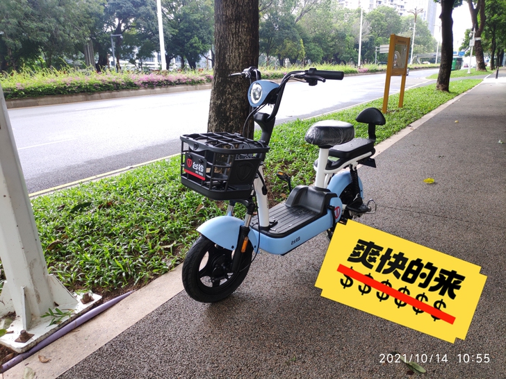 台铃电动车，刚买不到一个月，发票合格证都有...