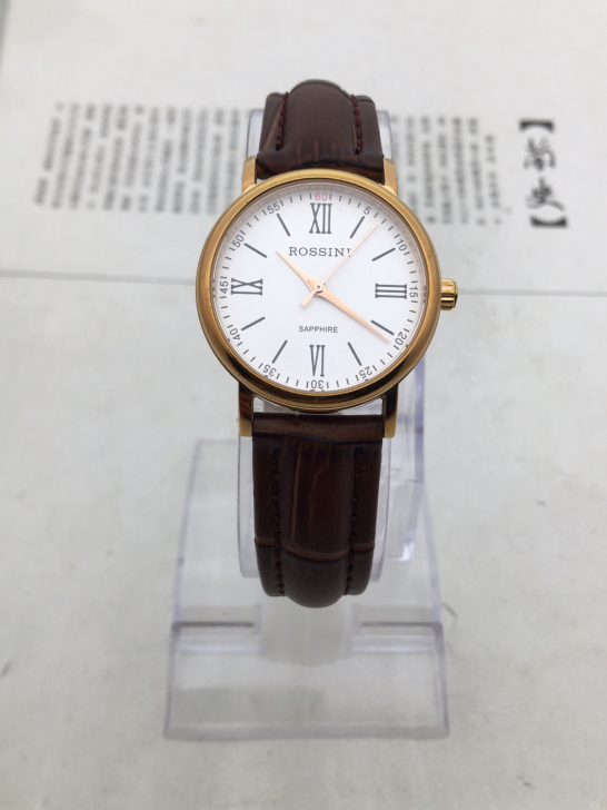 二手原装正品ROSSINI罗西尼女士石英表...