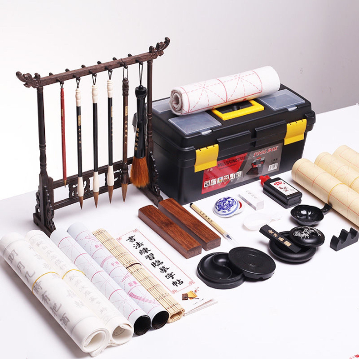 初学者毛笔练习套件（99新）