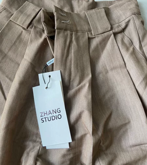 萝卜休闲裤九分萝卜裤 全新吊牌未拆全新九分...