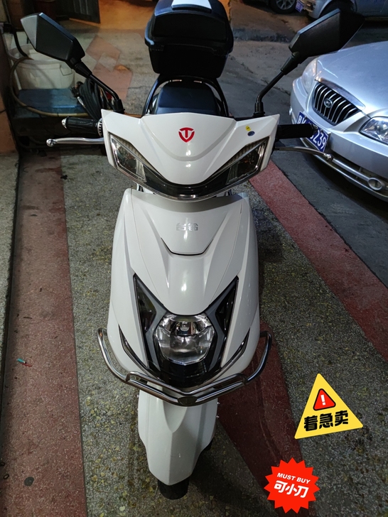 特价转让一辆72V台铃电动车新战锋，车况极...
