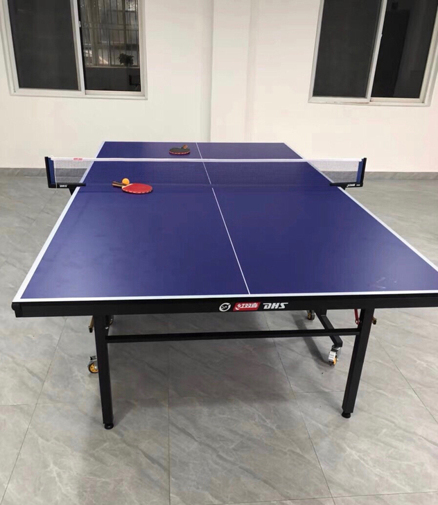 闲置急出乒乓球桌家用可折叠带轮移动式乒乓球...