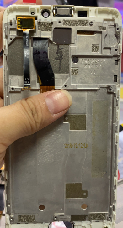 meizu魅族note5后压屏幕，后装框显...