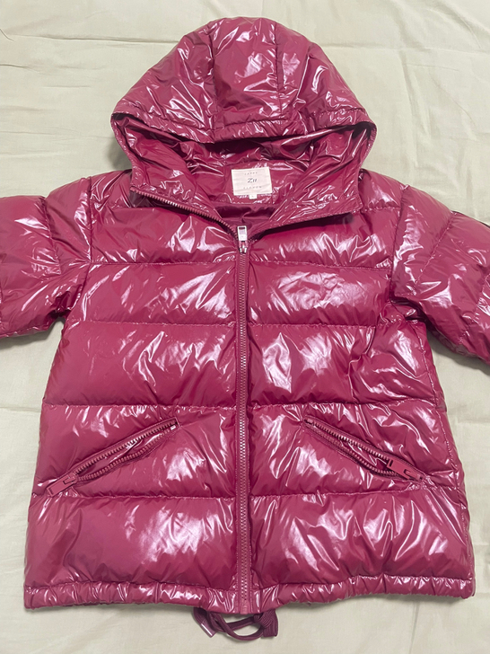 实体店购入白鸭绒羽绒服