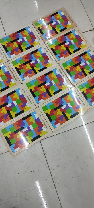 俄罗斯方块木质拼图