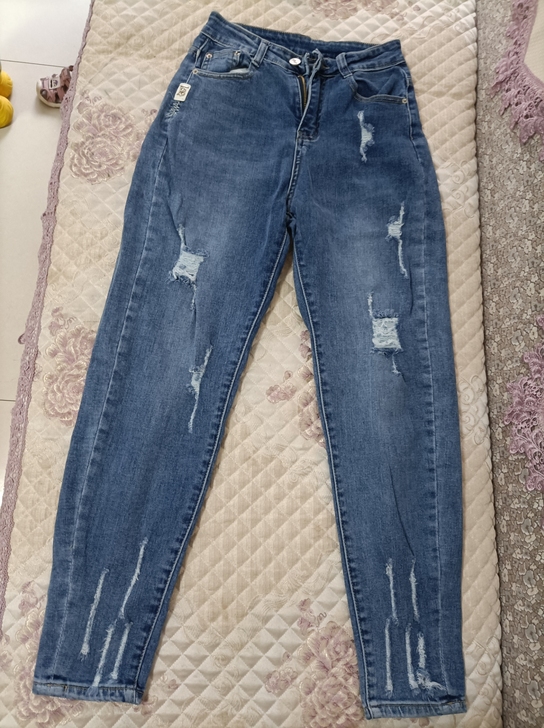 老爹裤，牛仔裤，适合95斤到120斤穿