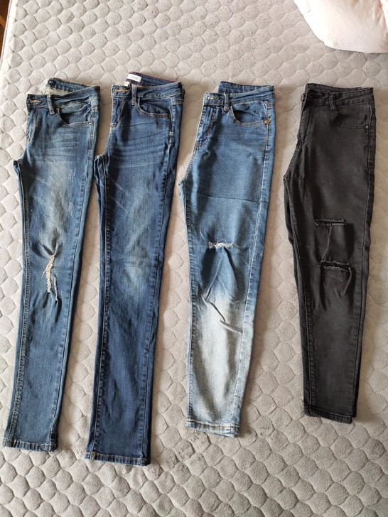 牛仔裤小脚裤直筒裤27码28码