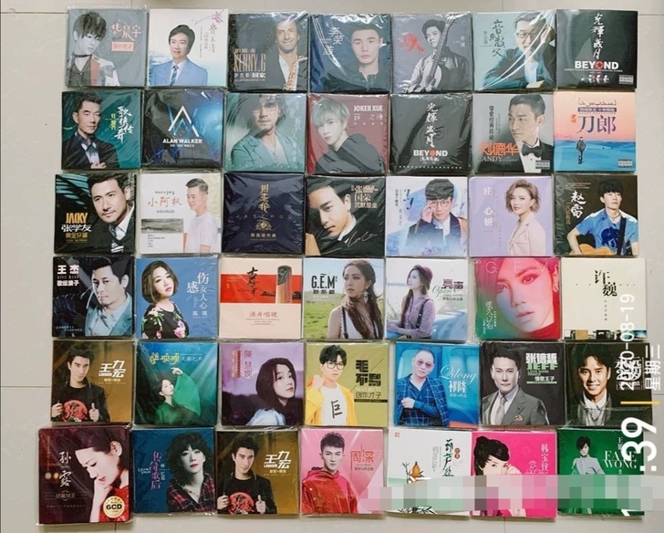 经典老歌车载cd碟片白菜价清货，无损黑胶唱...