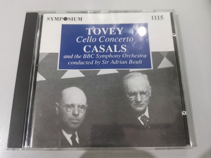 卡萨尔斯  Tovey大提琴协奏曲