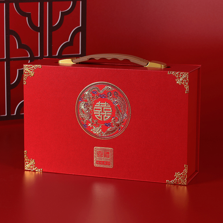 全新未用结婚彩礼盒  能装20万以内百元现金