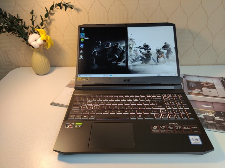 宏碁暗影骑士龙 R7 RTX3050，9新...