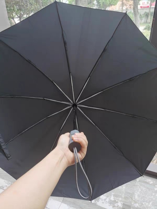 安加雨伞自动收缩全自动雨伞男士大号反向伞女...