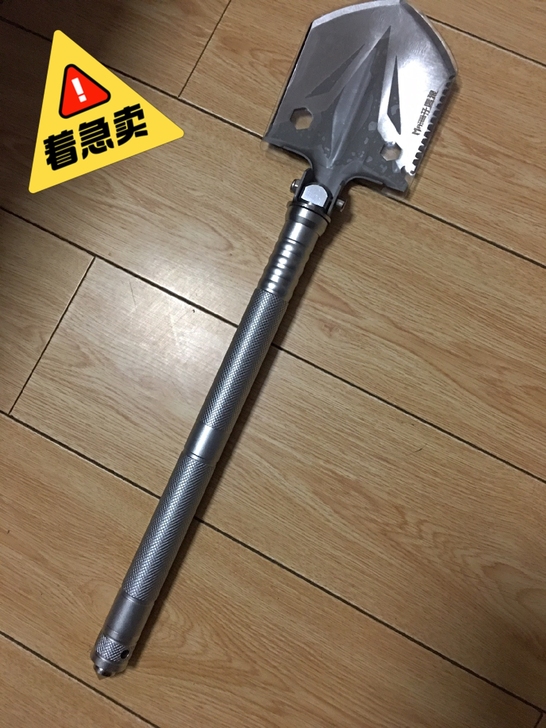 处理100把多功能工兵铲，有黑色和银色，4...