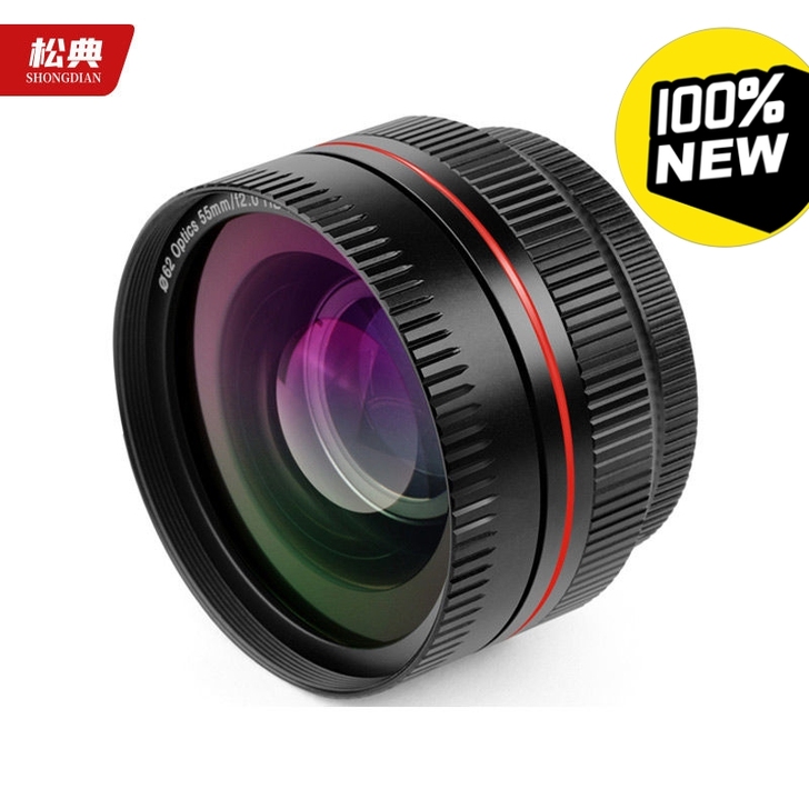 数码照相机专用镜头55MM口径0.38X高...