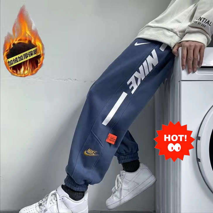 运动裤男学生韩版潮流港风卫裤哈伦裤男士in...