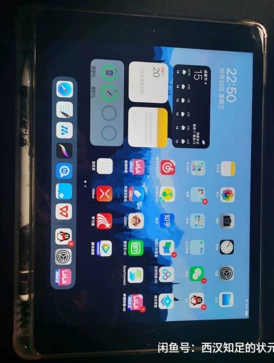 iPad 2019款自用128G，wifi...