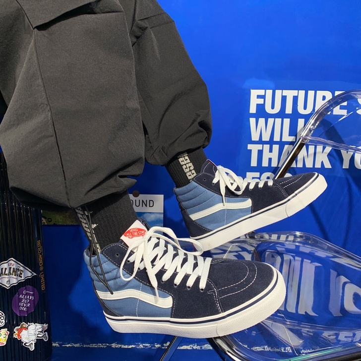 万斯范斯Vans低帮os黑白经典款Old ...