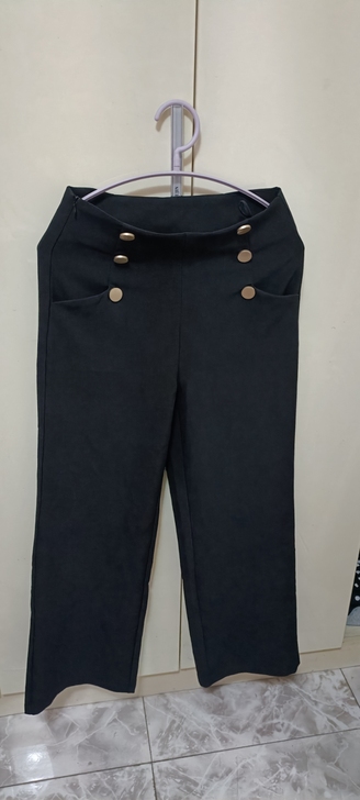 高腰洋气阔腿裤，西装面料，不起球，垂感好