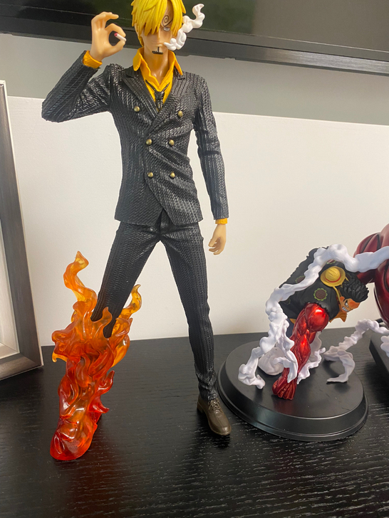 海贼王手办，草帽三战力无原盒，包邮，本人打...