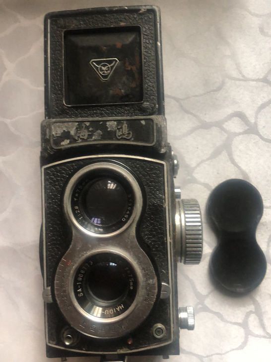 早期海鸥4A双反老胶片相机