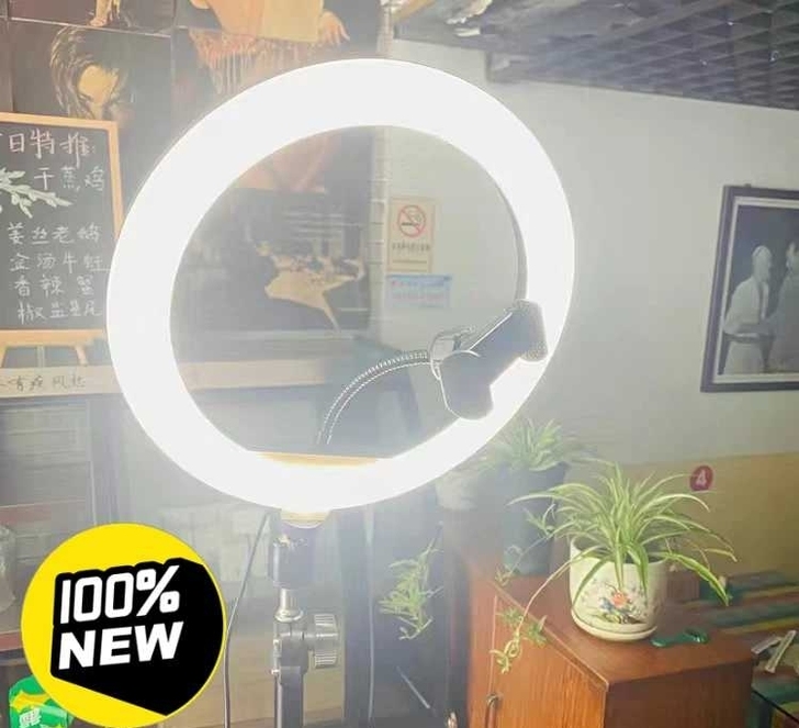 【低价转让】大号补光灯2.1米手机直播支架...